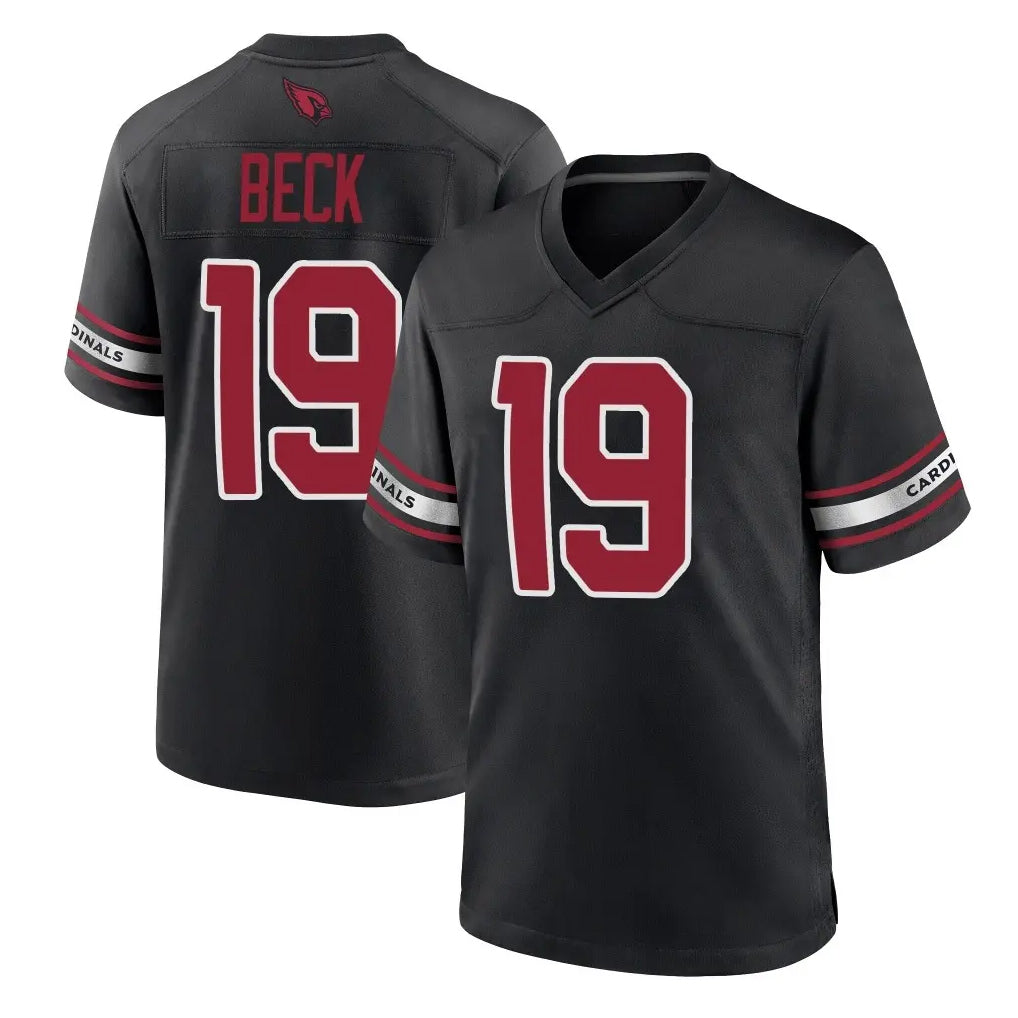 A.Cardinals #19 Carson Beck Player Black Alternate Game Odoa Stitched Jerseys