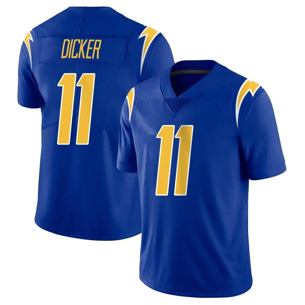 LA.Chargers #11 Cameron Dicker Player Royal Limited Vapor Home Game Odoa Stitched Jerseys