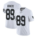 LV.Raiders #89 Brock Bowers Player White Limited Vapor Untouchable Home Game Odoa Stitched Jerseys