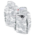 NE.Patriots ## Patriots Blank Player Arctic Camo Salute to Service Pullover Hoodies Limited Game Odoa Stitched Jerseys