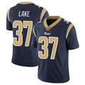 LA.Rams #37 Quentin Lake Player Navy Limited Vapor Untouchable Home Game Odoa Stitched Jerseys