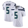 S.Seahawks #5 Jason Myers Player White Limited Vapor Untouchable Home Game Odoa Stitched Jerseys