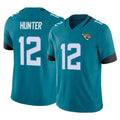 J.Jaguars #12 Travis Hunter Player Teal Vapor F.U.S.E. Limited Home Game Odoa Stitched Jerseys