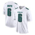P.Eagles #6 DeVonta Smith Player White Tundra Fashion Home Game Odoa Stitched Jerseys