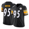 P.Steelers #95 Keeanu Benton Player Black Limited Vapor F.U.S.E. Home Game Odoa Stitched Jerseys