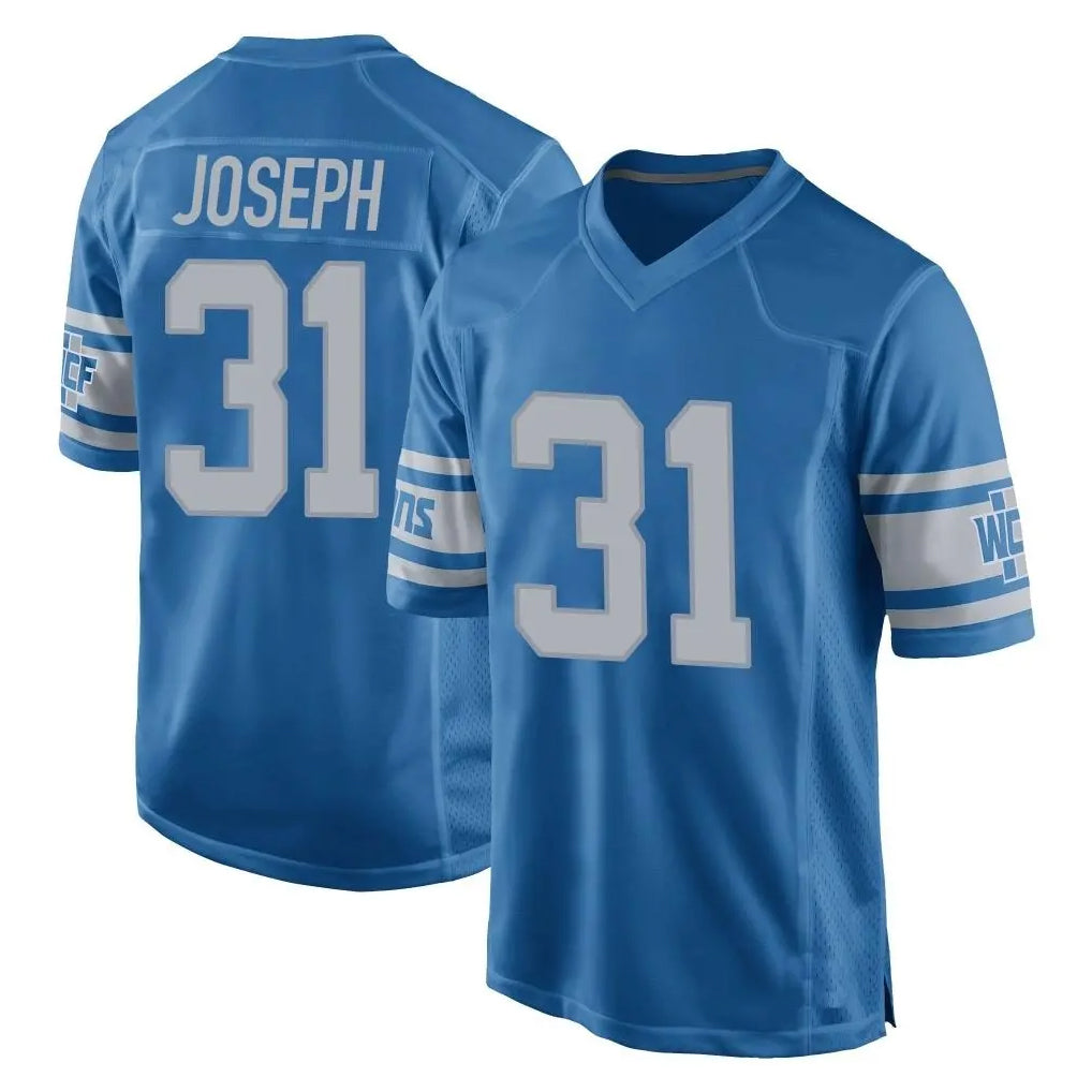 D.Lions #31 Kerby Joseph Player Blue Vapor Untouchable Throwback Game Odoa Stitched Jerseys