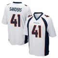 D.Broncos #41 Drew Sanders Player White Game Odoa Stitched Jerseys