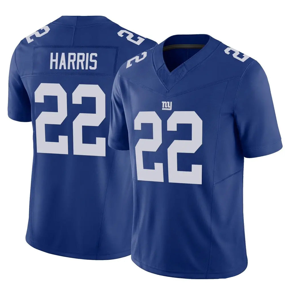 NY.Giants #22 Najee Harris Player Royal Limited Vapor F.U.S.E. Home Game Odoa Stitched Jerseys