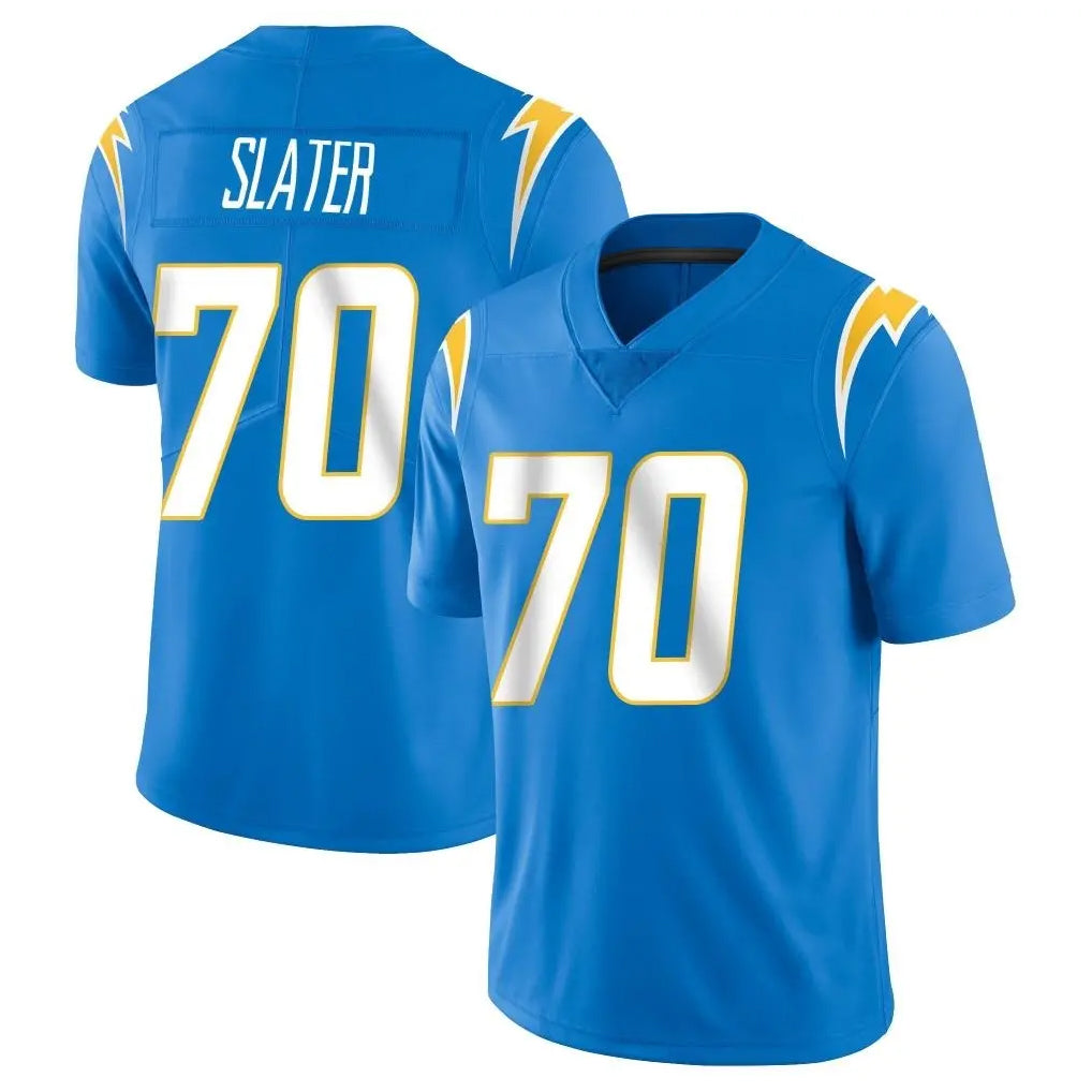 LA.Chargers #70 Rashawn Slater Player Blue Limited Vapor Untouchable Home Game Odoa Stitched Jerseys