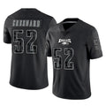 P.Eagles #52 Jonathan Greenard Player Black Reflective Limited Home Game Odoa Stitched Jerseys