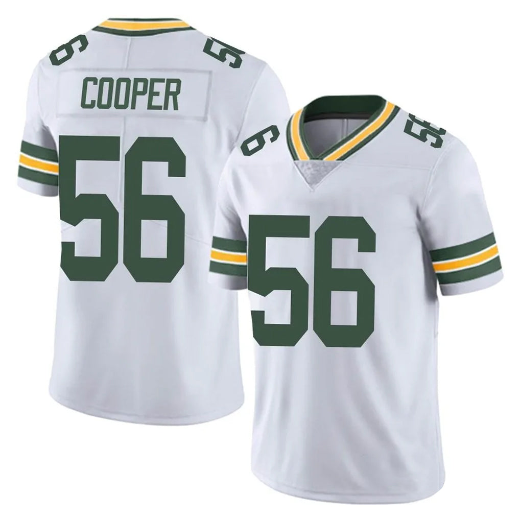GB.Packers #56 Edgerrin Cooper Player White Vapor Untouchable Limited Home Game Odoa Stitched Jerseys