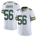 GB.Packers #56 Edgerrin Cooper Player White Vapor Untouchable Limited Home Game Odoa Stitched Jerseys