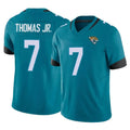 J.Jaguars #7 Brian Thomas Jr. Player Teal Vapor F.U.S.E. Limited Home Game Odoa Stitched Jerseys