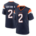 D.Broncos #2 Pat Surtain II Player Navy Home Game Odoa Stitched Jerseys