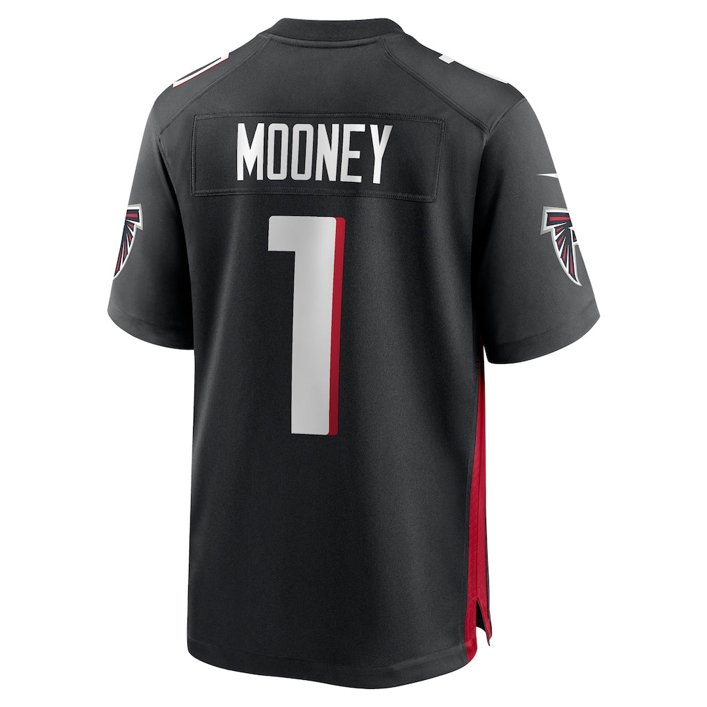 Odoa A.Falcons #1 Darnell Mooney Black Game Retired Player Jersey
