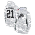 D.Lions #21 Roger McCreary Player Arctic Camo Salute to Service Hoodies Limited Game Odoa Stitched Jerseys