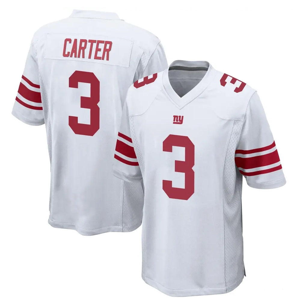 NY.Giants #3 Abdul Carter Player White Home Game Odoa Stitched Jerseys