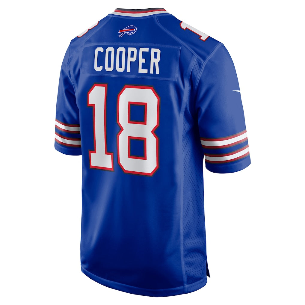 Odoa B.Bills #18 Amari Cooper Royal Game Jersey