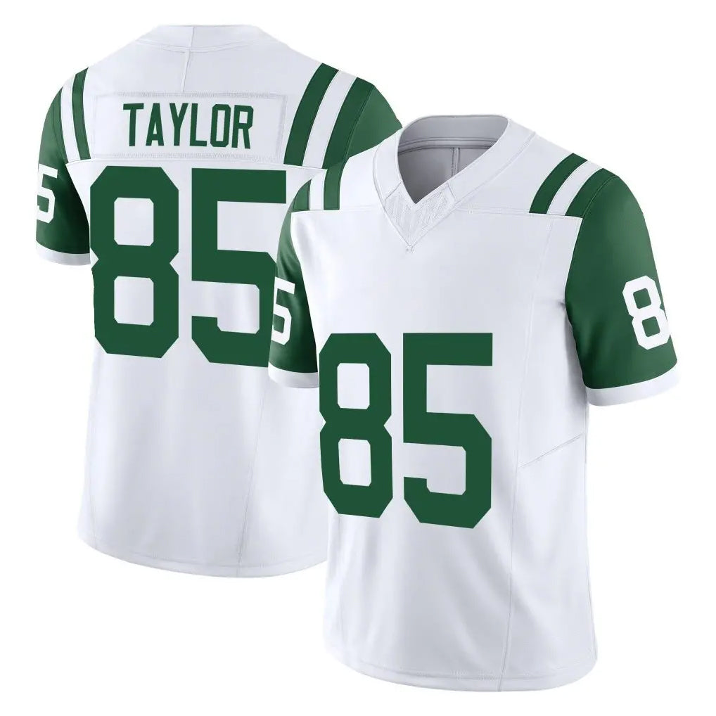 NY.Jets #85 Mason Taylor Player White Limited Classic Vapor F.U.S.E. Home Game Odoa Stitched Jerseys