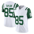 NY.Jets #85 Mason Taylor Player White Limited Classic Vapor F.U.S.E. Home Game Odoa Stitched Jerseys