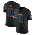 D.Broncos #10 Bo Nix Player Black Impact Limited Game Odoa Stitched Jerseys