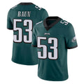 P.Eagles #53 Zack Baun Player Team Color Green Vapor Untouchable Home Game Odoa Stitched Jerseys