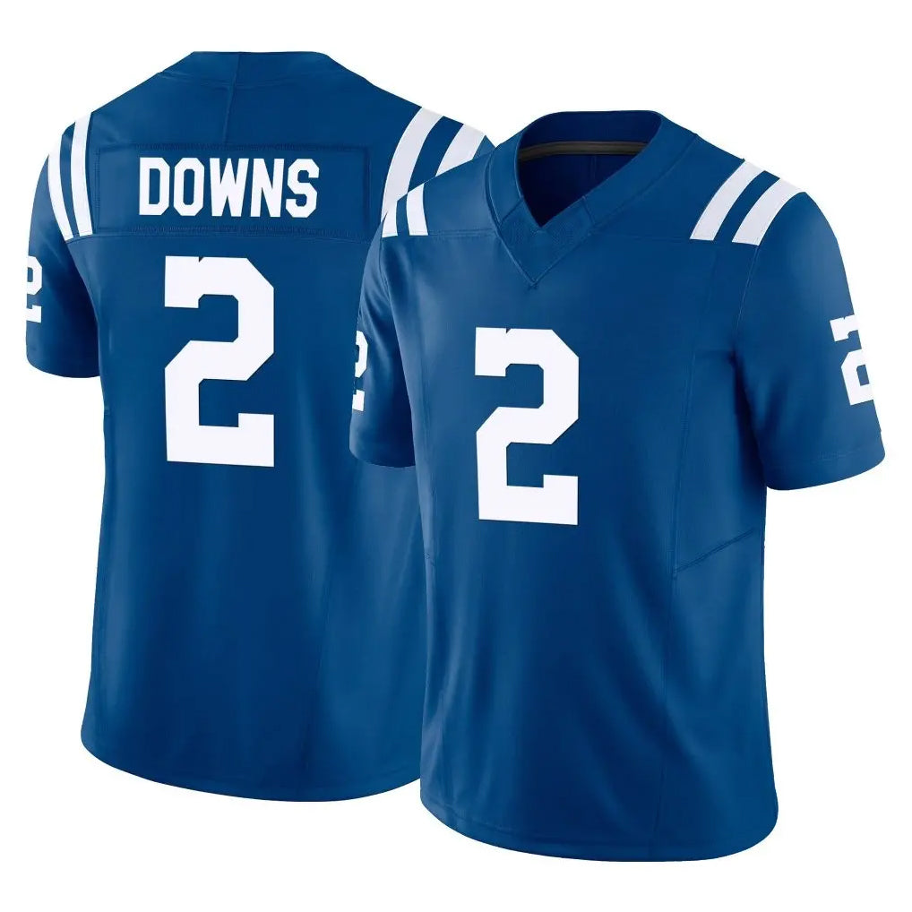 IN.Colts #2 Josh Downs Player Royal Limited Vapor F.U.S.E. Home Game Odoa Stitched Jerseys