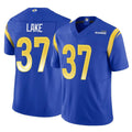 LA.Rams #37 Quentin Lake Player Royal Limited Vapor F.U.S.E. Home Game Odoa Stitched Jerseys