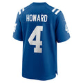 Odoa IN.Colts #4 Xavien Howard Royal Team Game Jersey