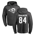 LA.Rams #84 Colby Parkinson Player Gray Pullover Hoodie Limited Game Odoa Stitched Jerseys