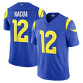 LA.Rams #12 Puka Nacua Player Royal Vapor F.U.S.E. Limited Home Game Odoa Stitched Jerseys
