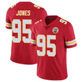 KC.Chiefs #95 Chris Jones Player Red Limited Vapor Untouchable Home Game Odoa Stitched Jerseys
