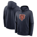 C.Bears ## Bears Blank Player Navy Salute to Service Pullover Hoodies Limited Odoa Stitched Jerseys