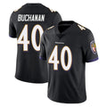 B.Ravens #40 Teddye Buchanan Player Black Vapor Untouchable Limited Home Game Odoa Stitched Jerseys