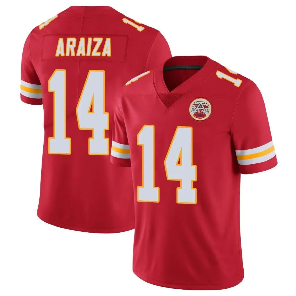 KC.Chiefs #14 Matt Araiza Player Red Limited Vapor Untouchable Home Game Odoa Stitched Jerseys