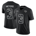 J.Jaguars #3 Jakobi Meyers Player Black Limited 2026 Salute to Service Home Game Odoa Stitched Jerseys