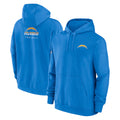LA.Chargers ## Chargers Blank Player Blue LOGO Pullover Hoodies Home Game Odoa Stitched Jerseys