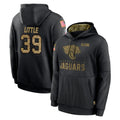 J.Jaguars #39 Cam Little Player Black Salute to Service Hoodies Limited Game Odoa Stitched Jerseys