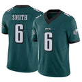 P.Eagles #6 DeVonta Smith Player Team Color Green Limited Vapor F.U.S.E. Home Game Odoa Stitched Jerseys