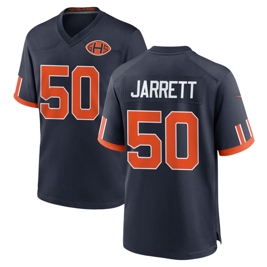 C.Bears #50 Grady Jarrett Player Navy 2026 Rivalries Collection Home Game Odoa Stitched Jerseys