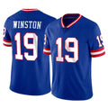 NY.Giants #19 Jameis Winston Player Royal Classic Vapor Home Game Odoa Stitched Jerseys