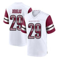 W.Commanders #29 Rasul Douglas Player White Game Home Odoa Stitched Jerseys