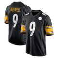 P.Steelers #9 Chris Boswell Player Black Home Game Odoa Stitched Jerseys