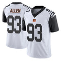 C.Bengals #93 Jonathan Allen Player White Color Rush Vapor Untouchable Limted Home Game Odoa Stitched Jerseys