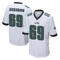 P.Eagles #69 Landon Dickerson Player White Home Game Odoa Stitched Jerseys