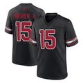 A.Cardinals #15 Gardner Minshew II Player Black Alternate Game Odoa Stitched Jerseys