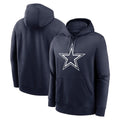 D.Cowboys ## Cowboys Blank Player Navy Pullover Hoodies Limited Odoa Stitched Jerseys