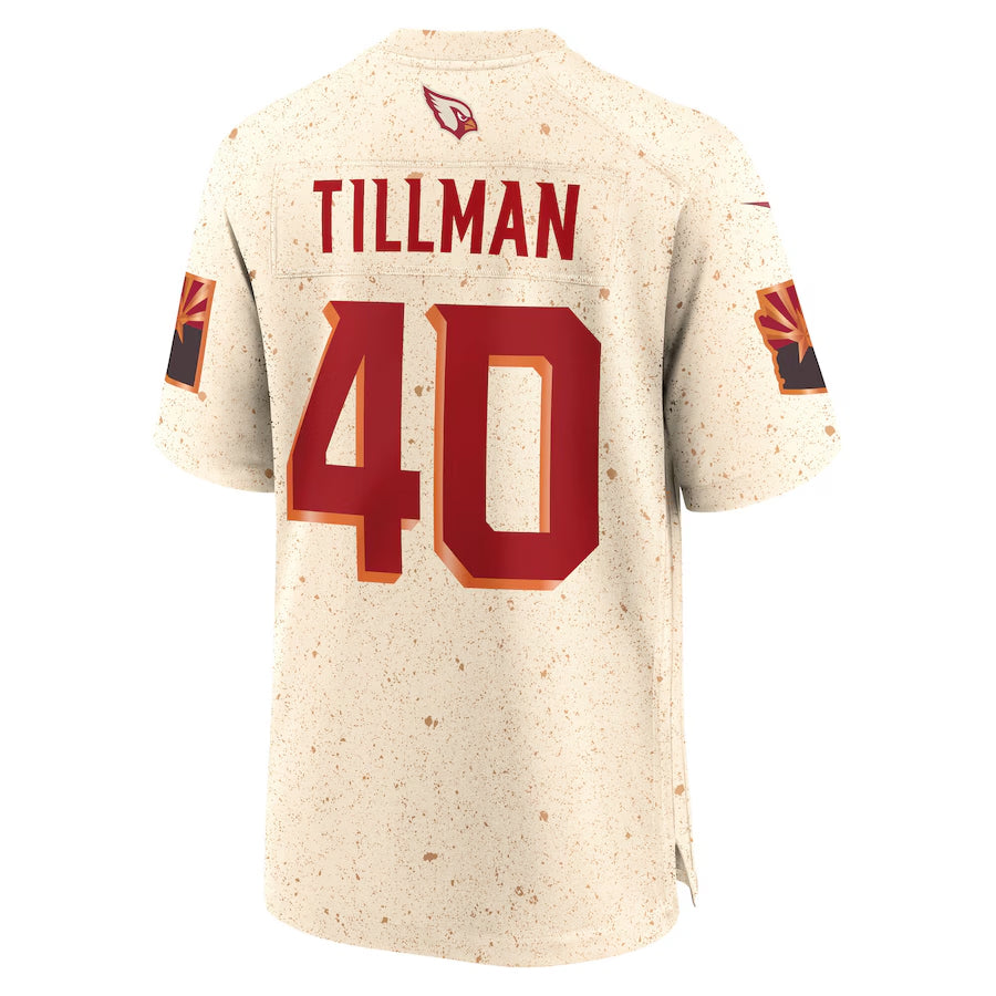 A.Cardinals #40 Pat Tillman Player Rivalries Collection Game Odoa Stitched Jerseys