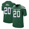 NY.Jets #20 Breece Hall Player Green Home Game Odoa Stitched Jerseys