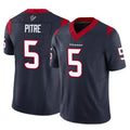 H.Texans #5 Jalen Pitre Player Navy Limited Vapor F.U.S.E. Home Game Stitched Jerseys